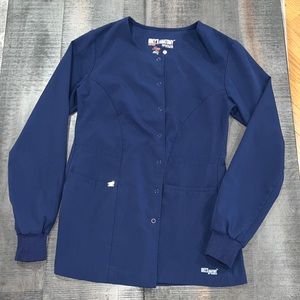 Womens Greys Anatomy Scrub Jacket Small